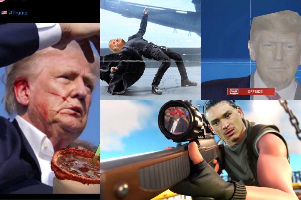 Donald Trump sufrió un atentado y los memes estuvieron presentes: ¡Darwin Núñez es protagonista!