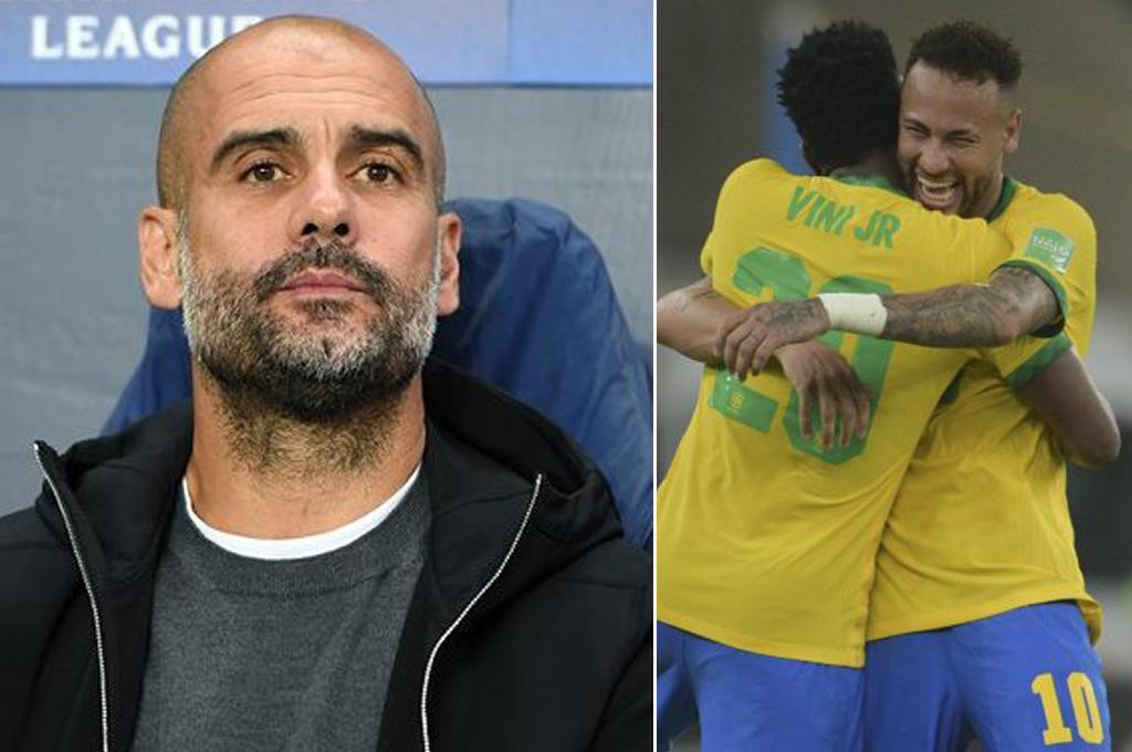 La contundente respuesta de Guardiola sobre dirigir a Brasil luego del Mundial de Qatar