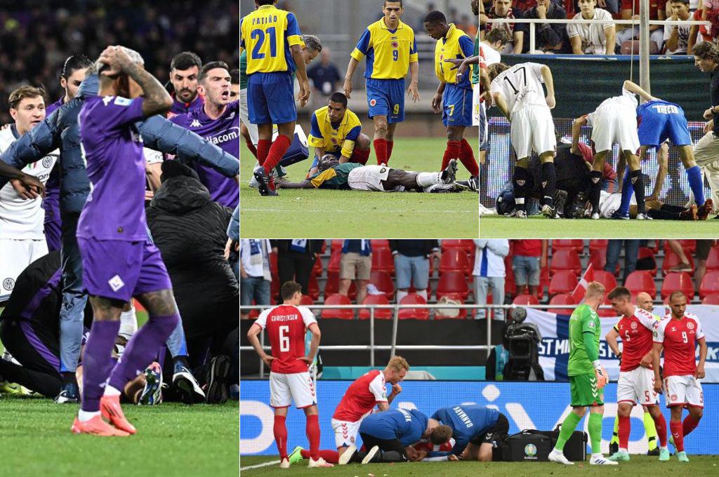 Algunos perdieron la vida: futbolistas que colapsaron en pleno partido como ocurrió con el italiano Edoardo Bove