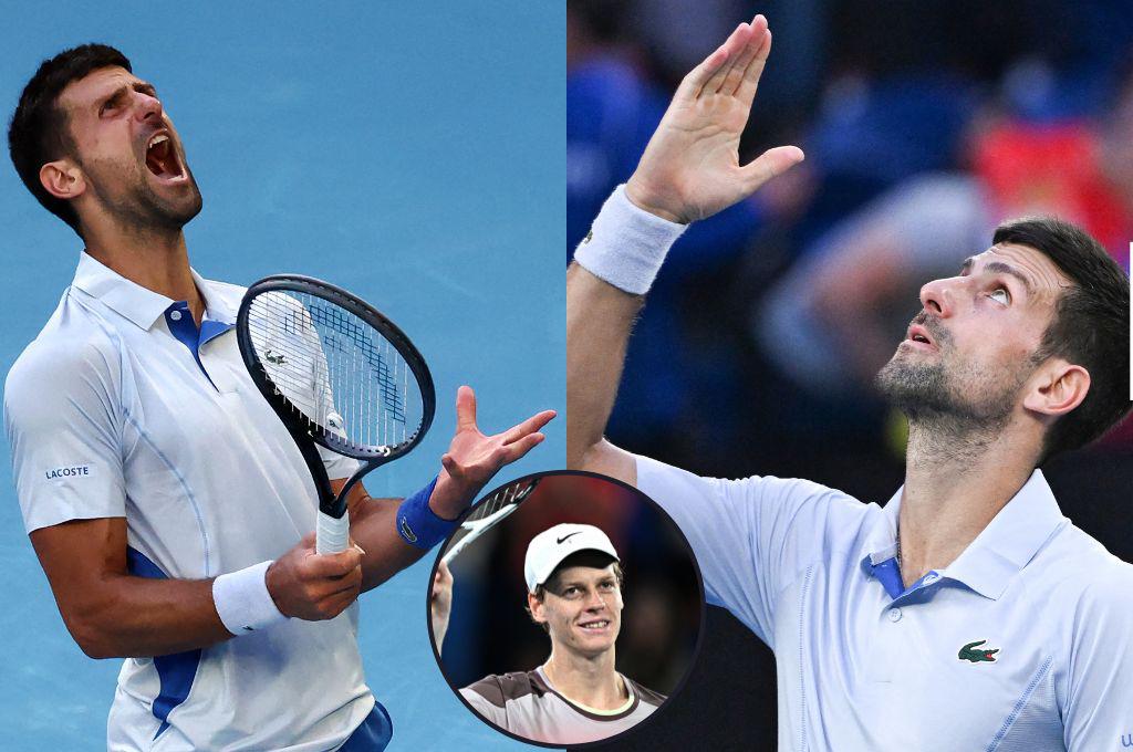 Djokovic sufrió mucho ante Fritz, pero consigue su pase a semis del Australian Open y se enfrentará a un rival durísimo