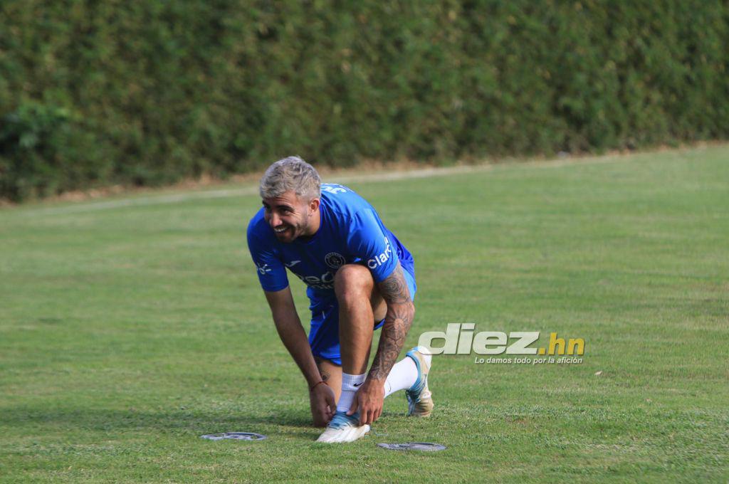 Olimpia, su próxima víctima: Auzmendi cargó la pistola para ‘matar’ al León y la calidad de Campana en el entreno de Motagua