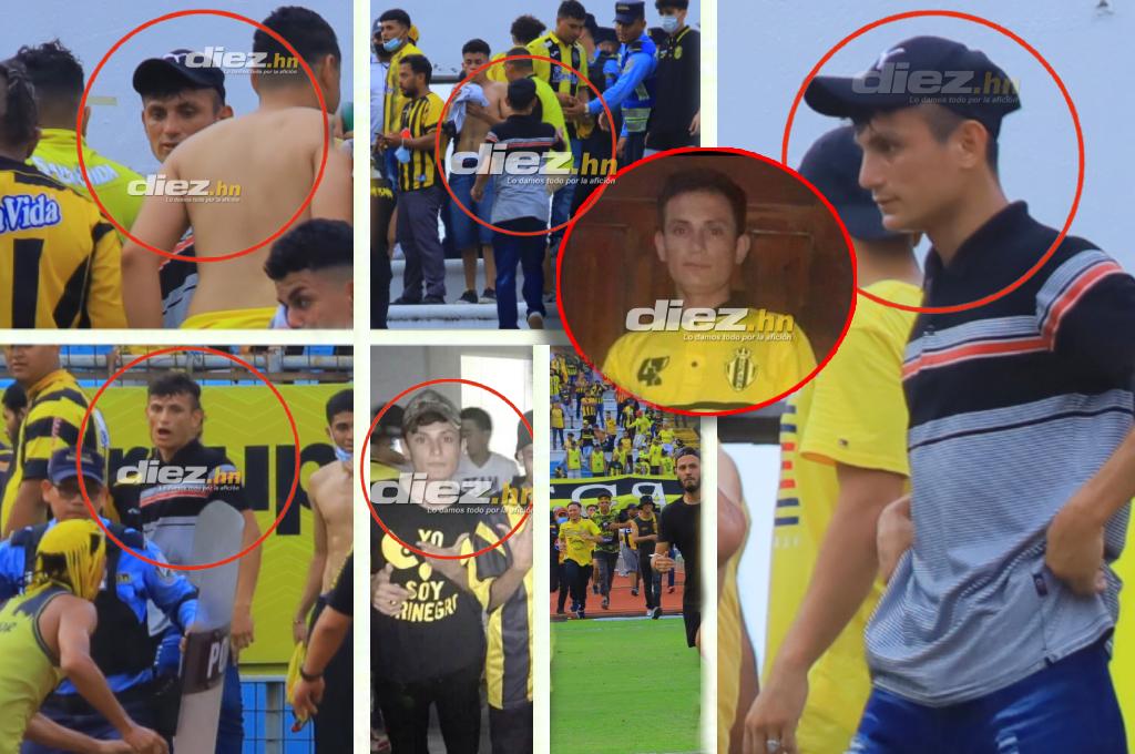 ¡Al descubierto! Salen a la luz las inéditas y claras imágenes del rostro del agresor en el Olímpico en la final de Honduras