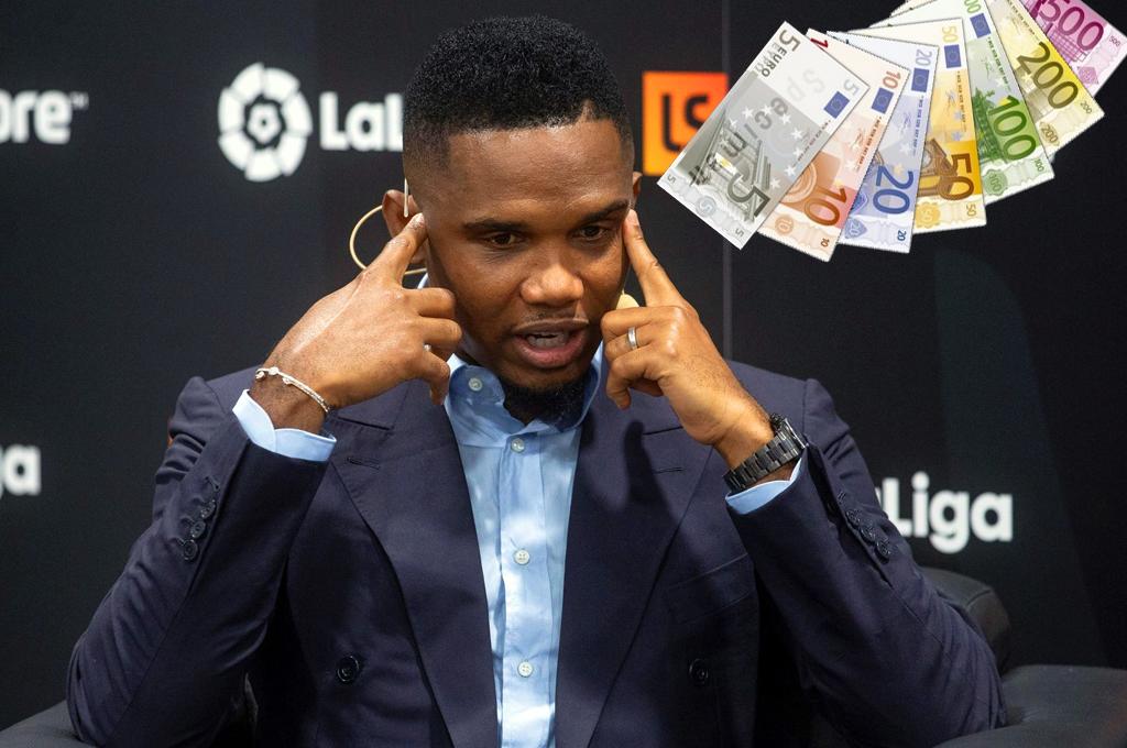 Se suma otro: Revelan la deuda que el camerunés Samuel Eto’o  tiene con el fisco español