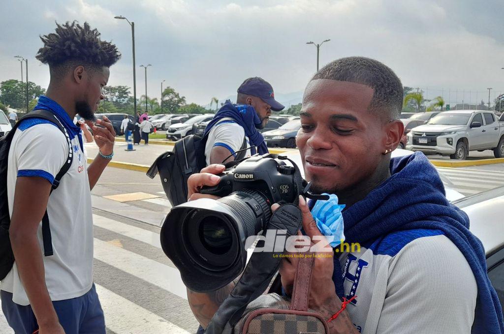 Solani Solano, el “nuevo fotógrafo” de la Selección: Así fue la llegada de Honduras al Ramón Villeda Morales