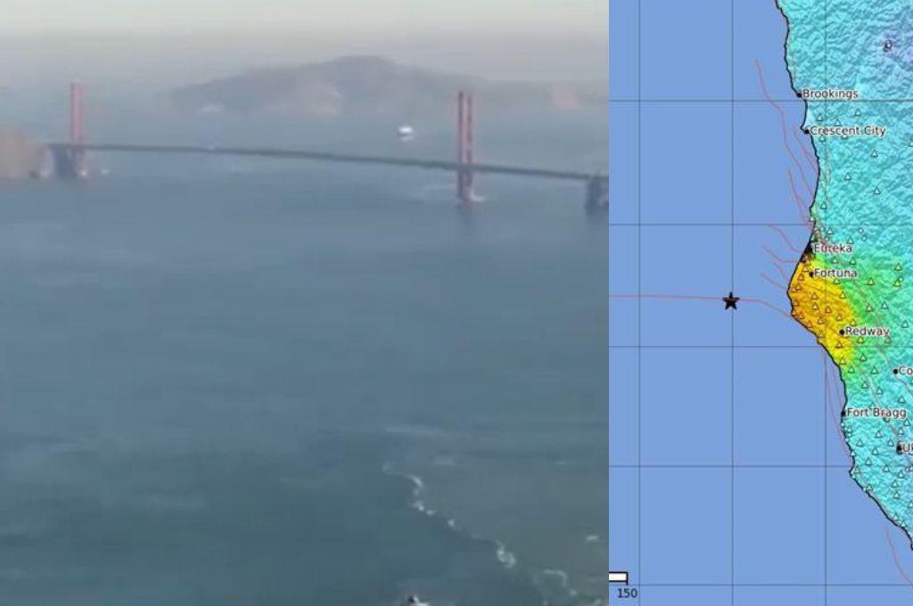 Un terremoto de magnitud 7,0 sacude el norte de California, Estados Unidos ¿Alerta de tsunami?
