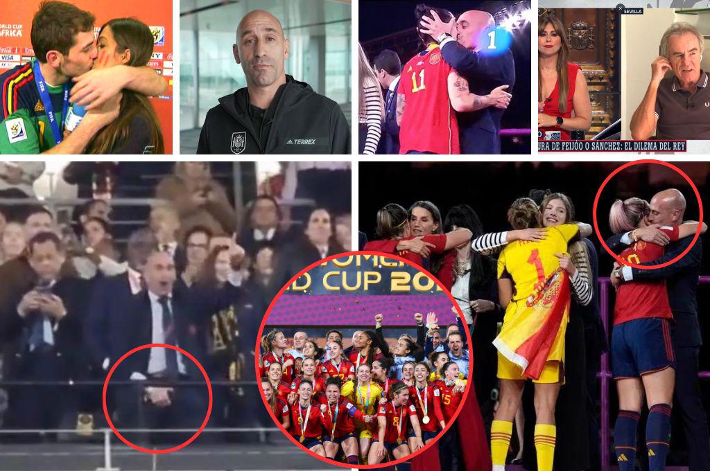 Luis Rubiales cometió “agresión sexual” en festejos de España: el beso con una jugadora y su polémica celebración a la par de la reina