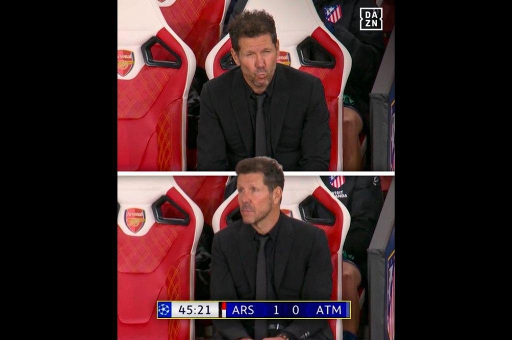 El doble error que hizo el VAR al Atlético, el récord que tiene el Arsenal en la Champions y la pelea que tuvo el Cholo