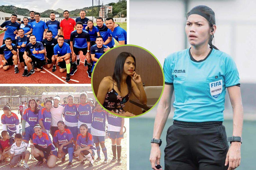 De futbolista a árbitra: la historia de superación de Merlin Soto, la silbante que debutó en la Liga Nacional de Honduras
