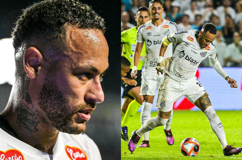 Neymar regresó a Santos con debut amargo: un jugador se burló del ‘10’ en su cumpleaños y lo que hizo un guardia seguridad