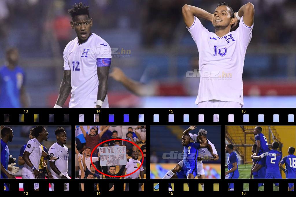 La tristeza y decepción en el Olímpico: Las duras imágenes de la Selección de Honduras tras la derrota con Curazao