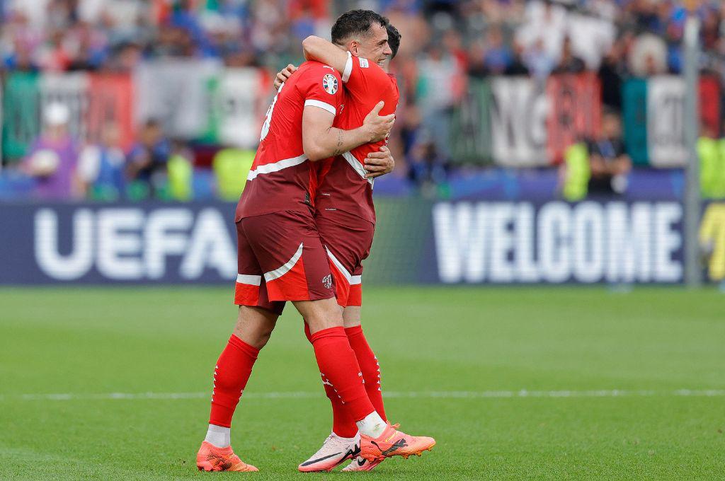 Desgarradoras imágenes de Italia, el último campeón de la Eurocopa, la decepción de Buffon y la fiesta de Suiza