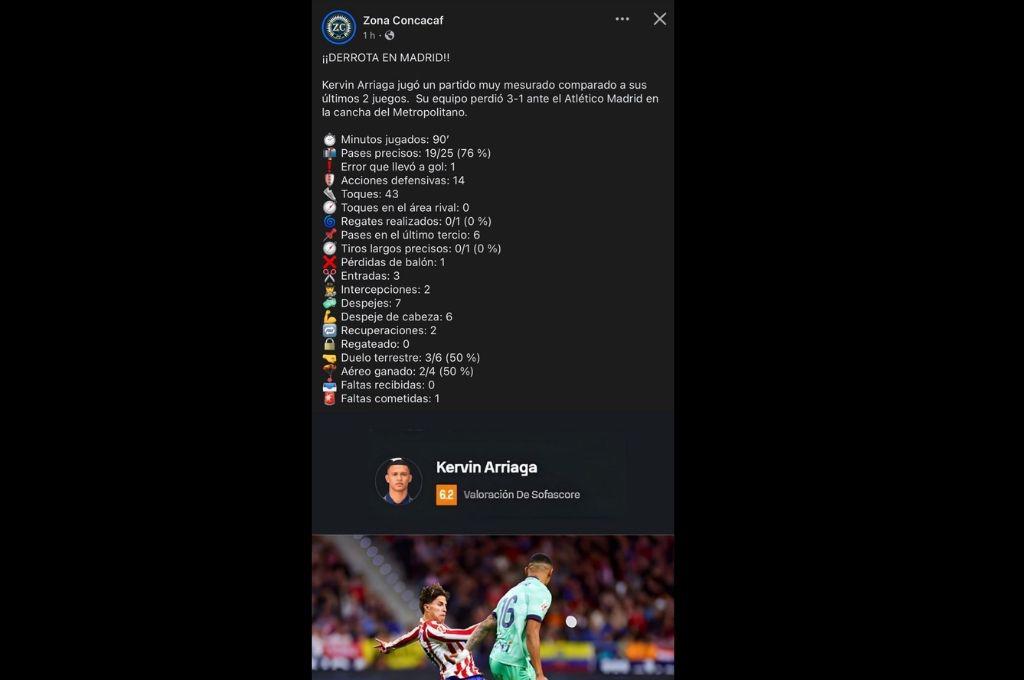 Jugadorazo de cojones es una cosa loca: la prensa se rinde ante Kervin Arriaga tras su partido en el Levante-Atlético