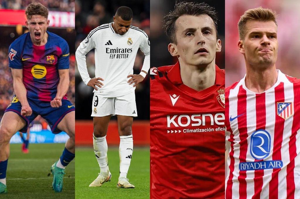 Pichichi LaLiga: Mbappé se fue en blanco y jugador del Barca escala tras anotar; así va la tabla de goleadores en España