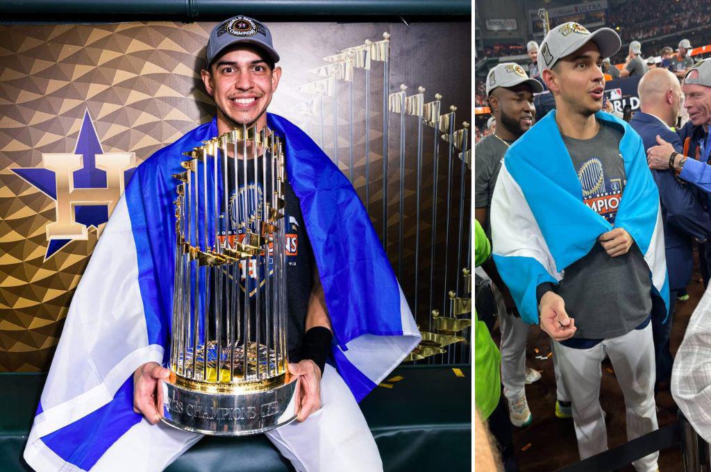 ¡Una verdadera fiesta! Así celebraron los Astros de Houston de Mauricio Dubón su título de Serie Mundial de Béisbol