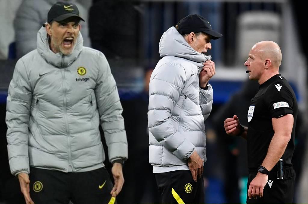 Tuchel atiza en conferencia tras la eliminación del Chelsea: “Me molestó ver al árbitro reírse con Ancelotti al final del partido”
