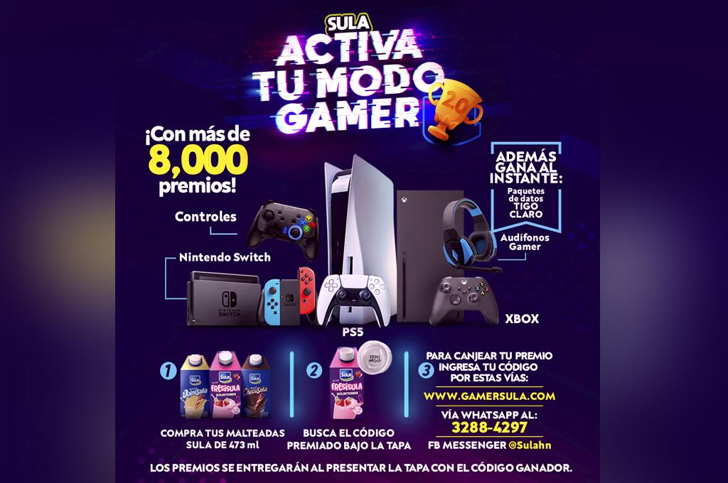 Gana fabulosos premios con la promoción “Sula: Activa Tu Modo Gamer 2.0”
