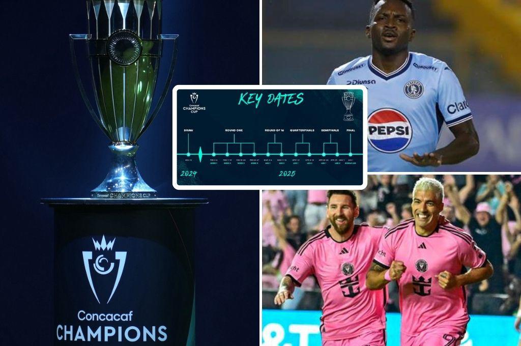 Los nuevos clasificados a la Concachampions 2025, cuándo conocerá Motagua su rival y así el formato del torneo