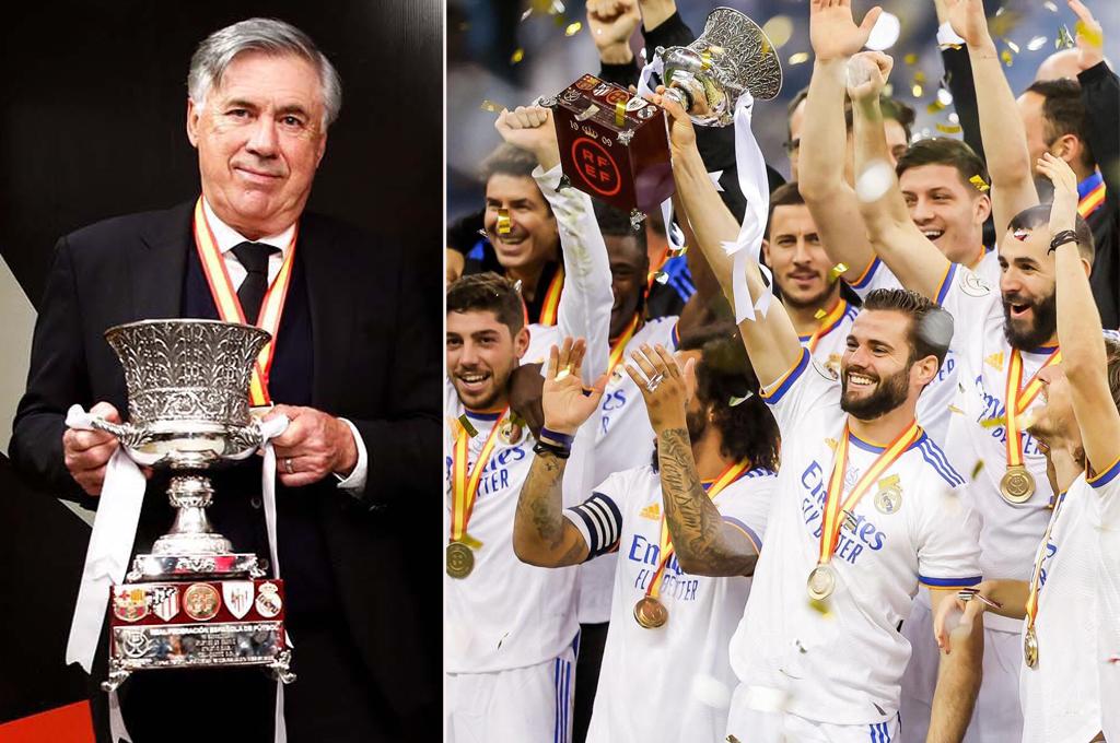 Ancelotti tras quedar campeón: ‘‘Cuando ganas te crees el más guapo y estos jugadores no se lo creen... además no son guapos’’