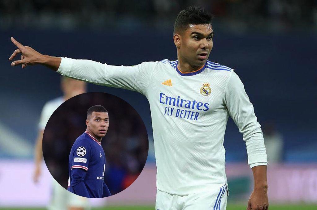 Casemiro se pronuncia sobre la posible llegada de Mbappé al Real Madrid en 2022
