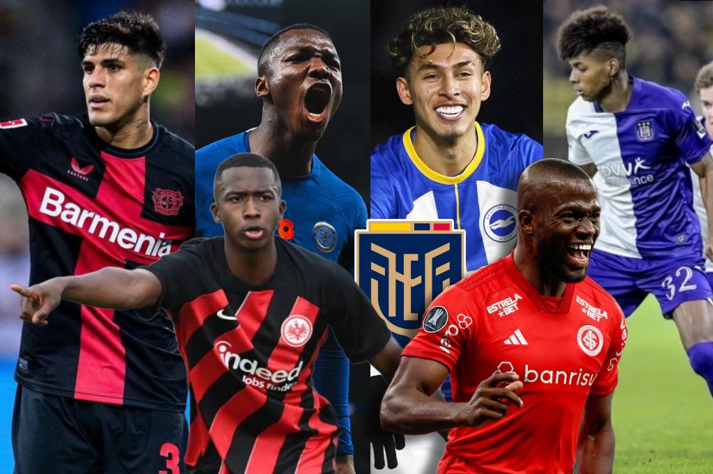 ¡Equipazo al estilo europeo! Las grandes estrellas de Ecuador que jugarán ante Honduras: su potente once de 230 millones