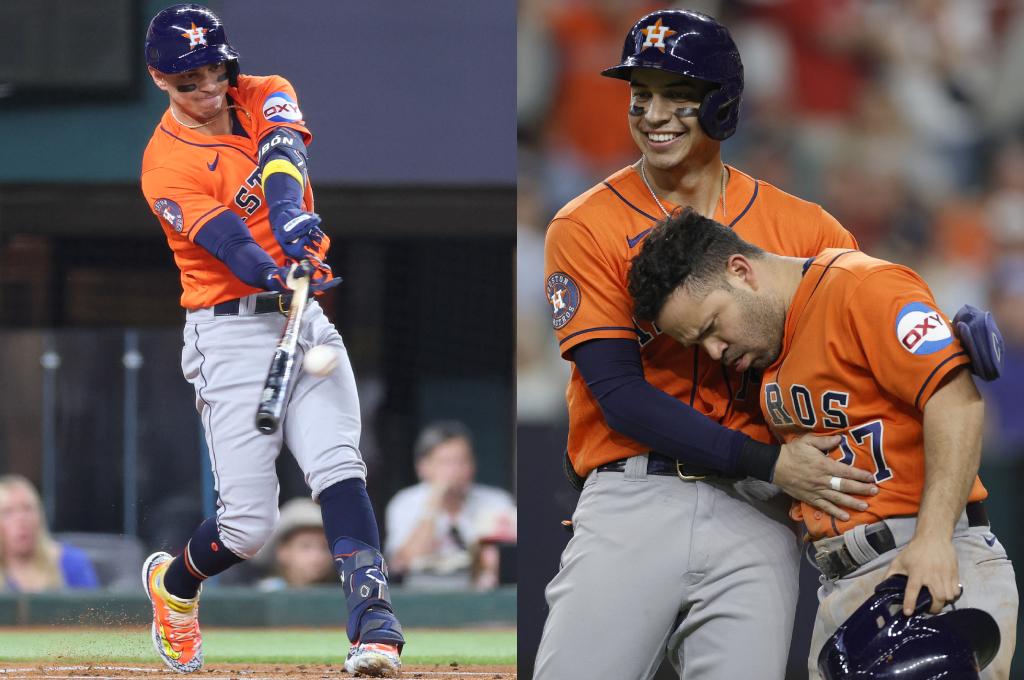 Mauricio Dubón sigue encendido: doble hit y carrera en paliza de Astros a Rangers para igualar Serie de Campeonato