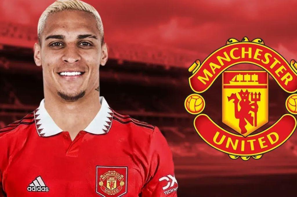 OFICIAL: Manchester United anuncia fichaje de atacante brasileño por 100 millones de euros