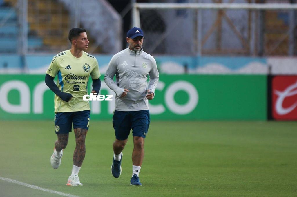 América amenaza a Olimpia con exjugador del Barcelona, pero zaguero está en duda; así entrenaron en el estadio Nacional