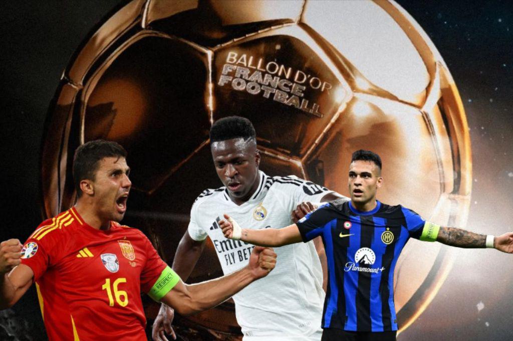 El ranking de los 10 jugadores que son los grandes favoritos a ganar el Balón de Oro 2024