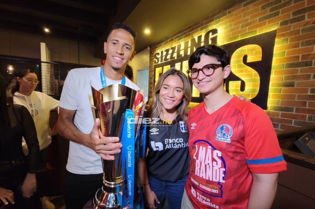 ¡Con tremenda alegría! Así fue la cena privada que tuvo el Olimpia tras la conquista de la Copa 36 ante los Potro de Olancho FC