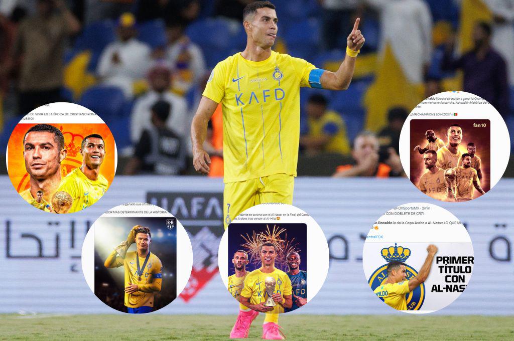 “El hombre de los retos”, “CR7 remontó solo la final”: la prensa se rinde ante Cristiano Ronaldo tras ganar la Champions Árabe
