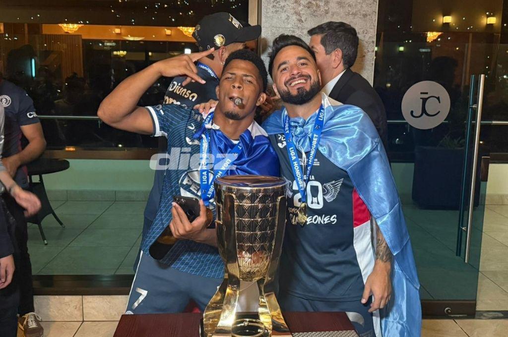 Así fue la celebración íntima de Motagua tras conquistar la copa 20 ante Marathón