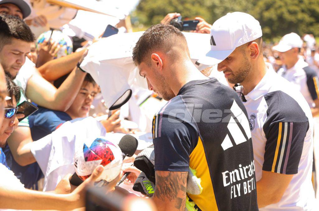 El susto con Vinicius, la grandeza de Modric y el galáctico que visitó el primer entreno del Real Madrid en Estados Unidos