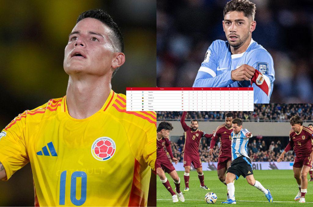 Tres clasificadas al Mundial, la eliminada y el repechaje: así quedó la tabla de posiciones de la Eliminatoria Sudamericana