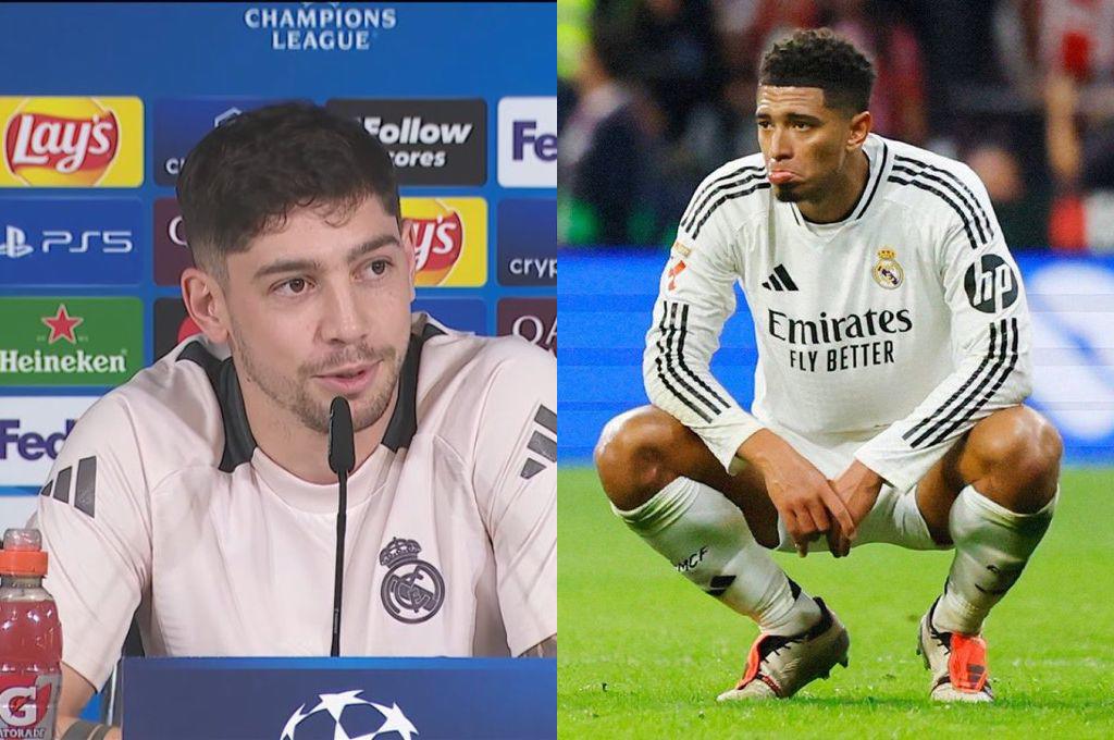 La postura de Fede Valverde con los árbitros y envía mensaje a Bellingham para la Champions: “Quiero que se deje...”