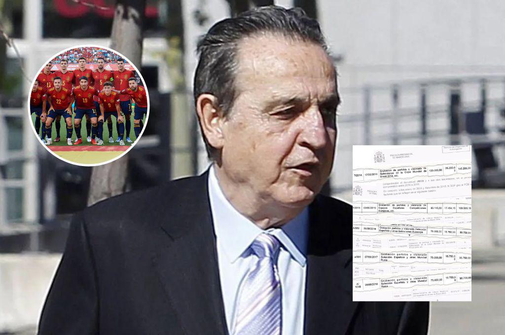 ¡Facturando! El Barcelona pagó a Enríquez Negreira más de medio millón por grabar partidos de España y de otras selecciones