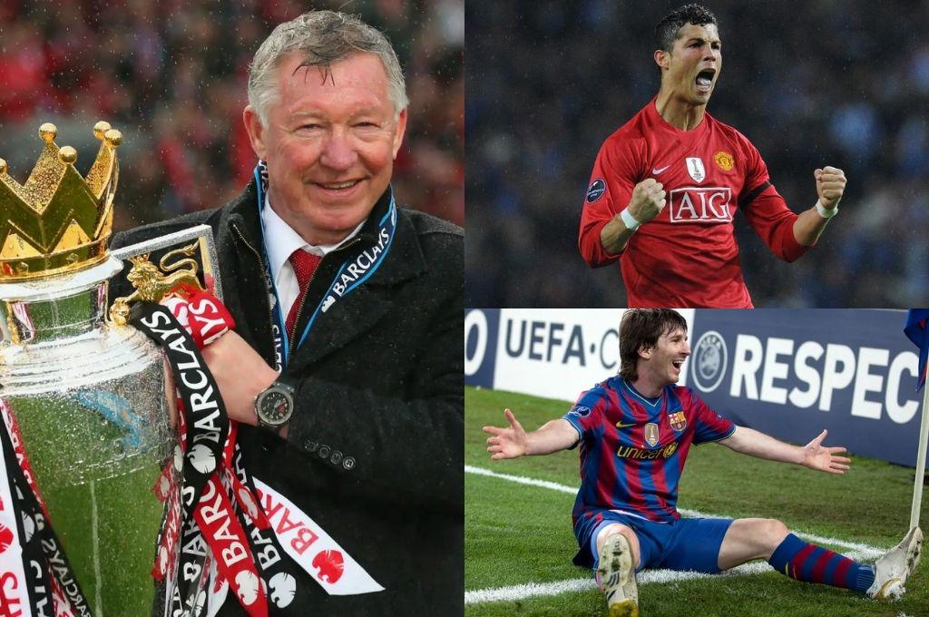 Alex Ferguson no tuvo miedo a elegir al mejor jugador de la historia entre Cristiano Ronaldo y Messi: él es por millas...