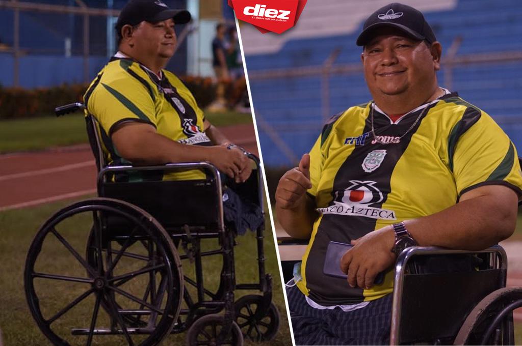 La trágica historia de un Juan Ricardo, un fiel seguidor de Marathón que vive su pasión por el fútbol desde un lugar privilegiado