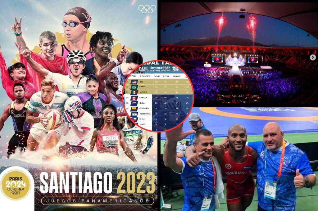 OFICIAL: Así finalizó el medallero de los Juegos Panamericanos 2023 ¿En qué puesto quedó Honduras?