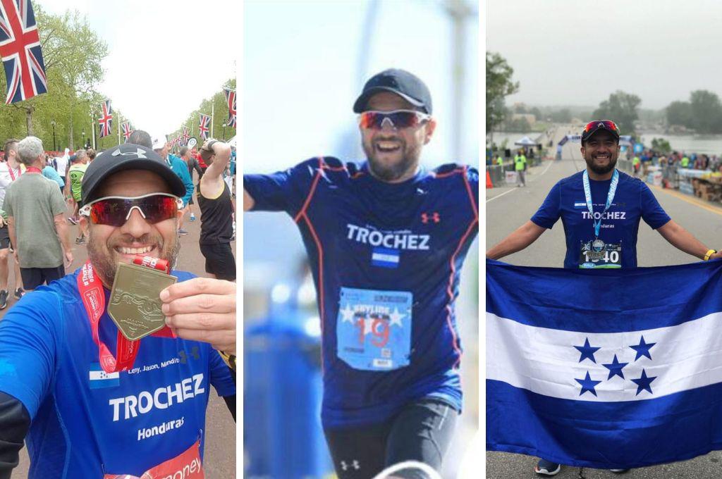 Admirable: Marotonista hondureño participará en la competición internacional más prestigiosa a sus 50 años