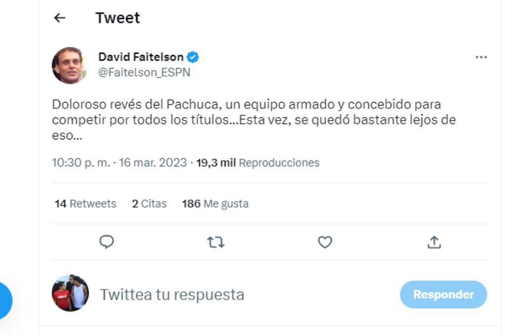 David Faitelson explota y toda la prensa mexicana tras la eliminación de Pachuca ante Motagua por la Champions de Concacaf