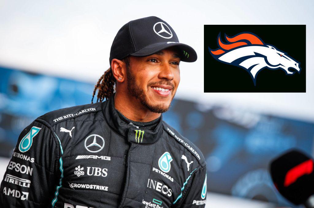 Lewis Hamilton, piloto siete veces campeón de la Fórmula Uno, se convirtió en el tercer dueño de los Denver Broncos de la NFL
