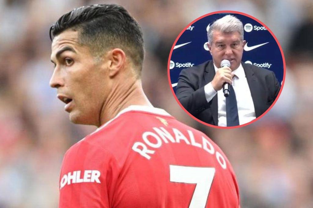 Laporta sobre posible fichaje de Cristiano: “Tenemos que respetar a los jugadores que tienen contrato con otros equipos”