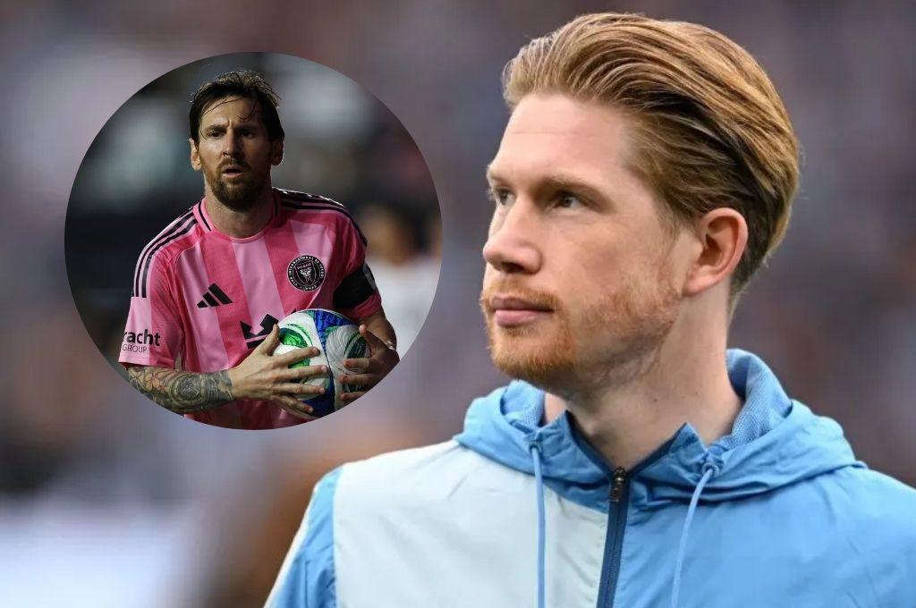 Kevin De Bruyne dice a Messi lo que todos querían escuchar y se vendría el bombazo en Inter Miami