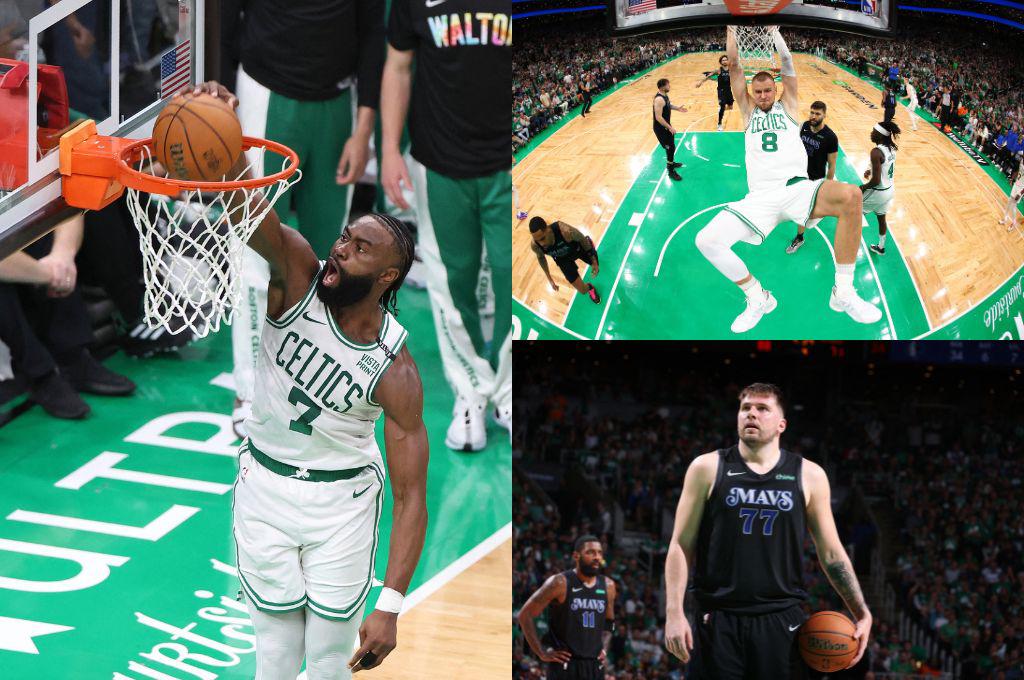 Los Boston Celtics humillan a los Mavericks  en el arranque de las Finales de la NBA ¿Cuándo es el segundo juego?