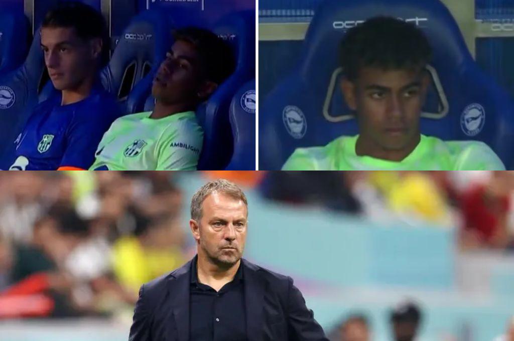 Flick lo sacó del partido y Yamal le respondió tras ser sustituido en un triunfo del Barcelona: “No estaba nada contento”
