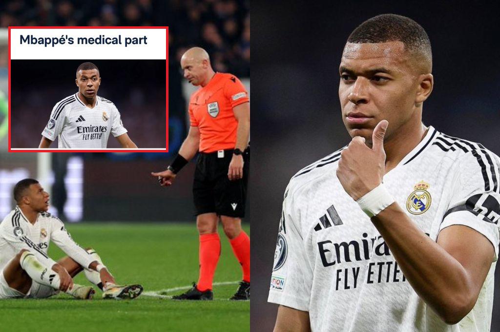 OFICIAL: Real Madrid confirma duro golpe con Mbappé y el tiempo que estará de baja la Liga Española: ¿y la Intercontinental?