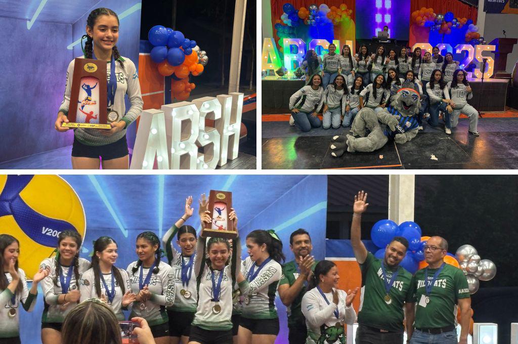 La escuela Delcampo se consagraron campeonas del voleibol en el torneo de Escuelas Bilingües
