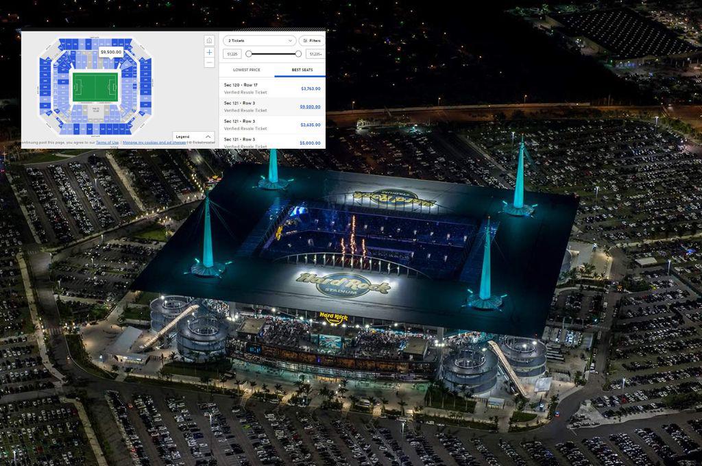 Los exorbitantes precios de los boletos para ver la gran final de la Copa América 2024 en el Hard Rock Stadium de Miami