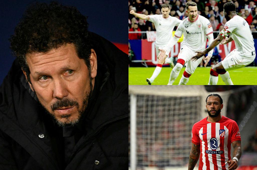 El VAR le quitó el invicto al Cholo Simeone: Athletic Bilbao derrota al Atlético y se acerca a la final de Copa del Rey
