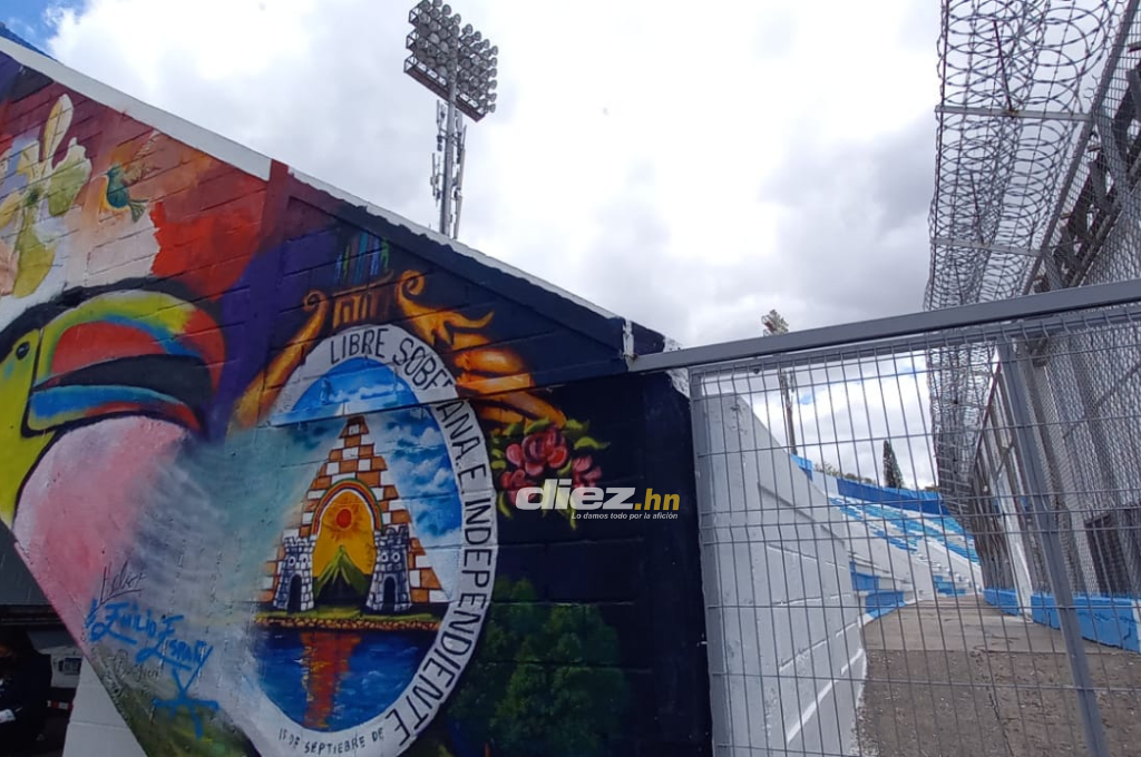 Instalación de fibra óptica y reparación total de sanitarios: Los nuevos cambios que ya luce el estadio Nacional de Tegucigalpa